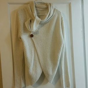 Cowl neck sweater